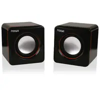  Parlantes Usb Noga Ng-106 Negro 1W 