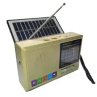Radio Am/Fm SONFTEC ST-321BTS Usb Recargable Bluetooth Mp3 Panel Solar