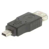 Adaptador Usb 2.0 A Hembra / Mini-Usb 5Pin Macho Adaptador Usb 2.0 A Hembra / Mini-Usb 5Pin Macho