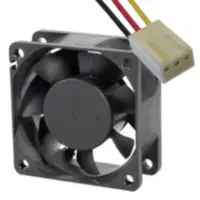 Fan 60Mm 3Pin 25Mm Espesor 4500Rpm Buje Titan