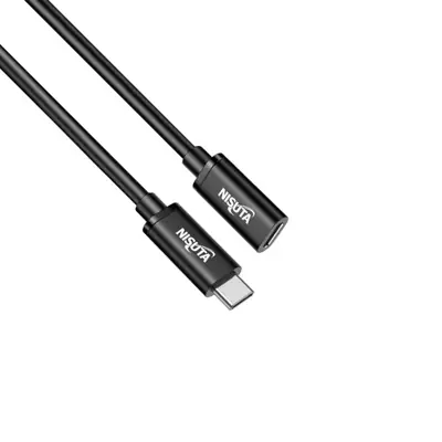 Detalles accesorios de Cable Usb C Macho / C Hembra Alargue 1,5 Mts Pd 60W