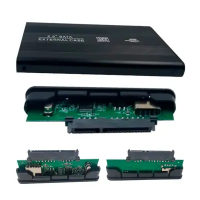Detalles accesorios de Case Para Disco Duro 2,5 Pulg Sata Usb 2.0 Belsic Aluminio