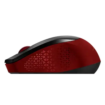 Vista lateral de Mouse Inalambrico Genius Nx-8000S Blue Eye Silent Click Rojo/Negro