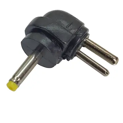 Plug Hueco 2,35 X 0,75 Mm Intercambiable Macho 90 Grados Polarizado