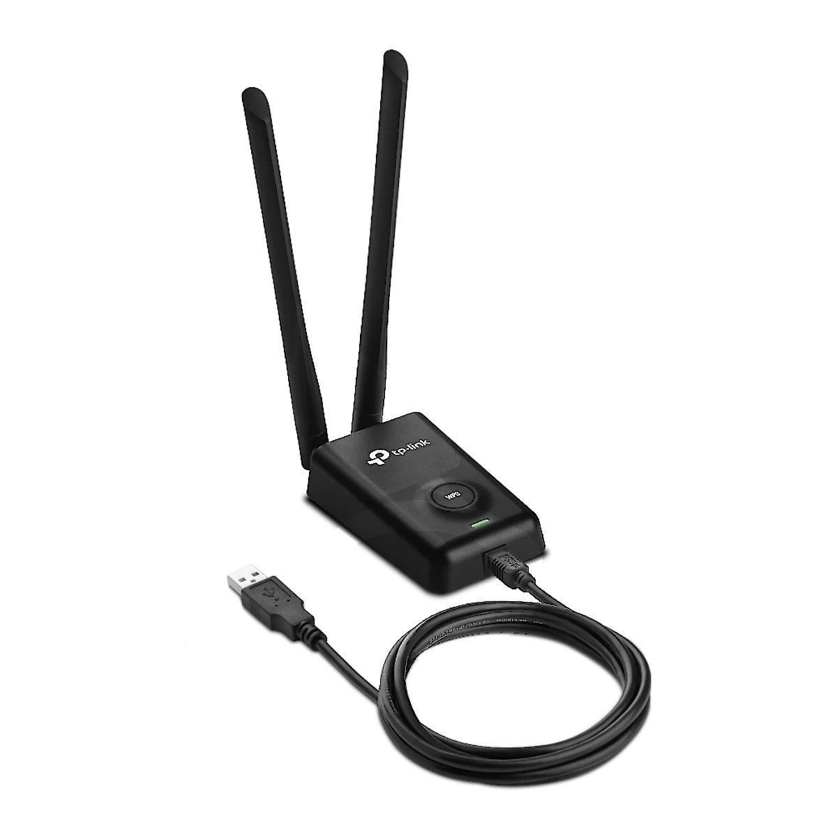 Vista lateral de Adaptador Wifi Usb 300Mbps 2Ant 3Dbi Tp-Link Tl-Wn8200Nd