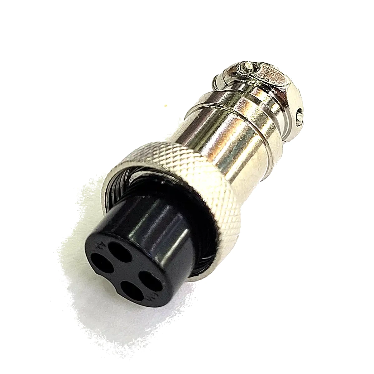 Ficha Conector Gx16 4 Pines Hembra Aviacion A Cable Ficha Conector Gx16 4 Pines Hembra Aviacion A Cable
