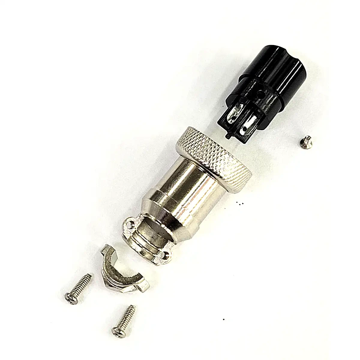 Detalles accesorios de Ficha Conector Gx16 4 Pines Hembra Aviacion A Cable