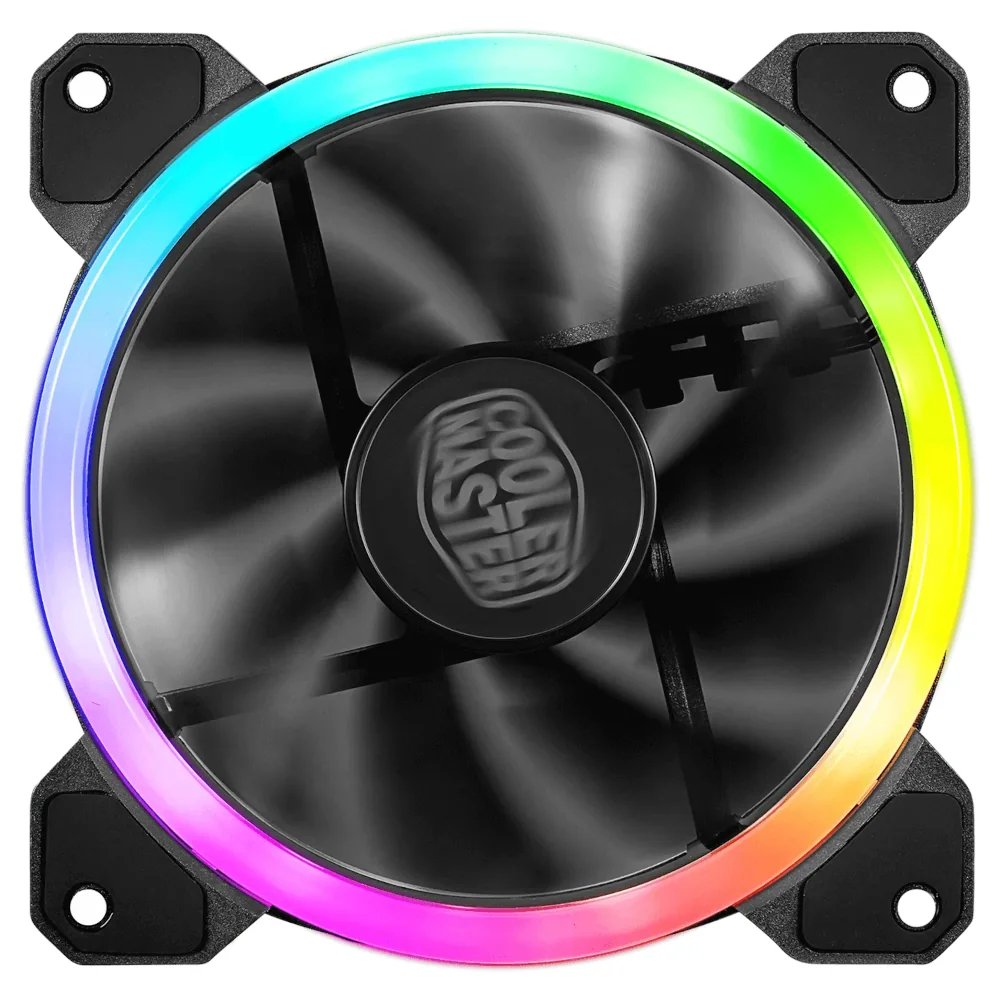 Detalles accesorios de Fan 120Mm 3Pin Led Argb 1200Rpm Cooler Master Masterfan Mf120 S2