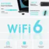 Miniatura 4 de Adaptadores USB a WIFI marca TP-Link modelo ARCHER TX20U AX1800 WIFI6