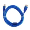 Miniatura 1 de Cables A-A y A-B marca Arwen modelo USB-AM-AH-2.0 4M azul