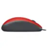 Miniatura 4 de Mouses con cable USB marca Logitech modelo M110 SILENT RED