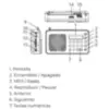 Miniatura 3 de Radios / Telefonos de mesa / Hogar marca Kolke modelo KPR-796