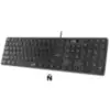 Miniatura 2 de Teclados con cable USB marca Genius modelo SlimStar 126 Negro