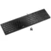 Miniatura 3 de Teclados con cable USB marca Genius modelo SlimStar 126 Negro