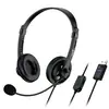 Miniatura 1 de Auriculares c/mic p/PC marca Genius modelo HS-230U USB-A