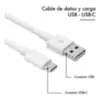 Miniatura 2 de Cables C-C C-A y MicroC marca Arwen modelo USBA-C-FC-1M