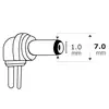 Miniatura 4 de DC hueco: Jack y Plug intercambiables marca Arwen modelo HU-Q