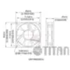 Miniatura 2 de Ventiladores 80x80 mm marca Titan modelo TFD-8025M12S(S4P)
