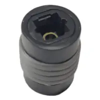 Adaptador Empalme Hembra-Hembra Cable Optico Toslink-Toslink