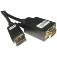 Adaptador Conversor Displayport Macho / Vga Macho Cable 1,8M