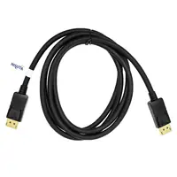 Cable Displayport Macho-Macho 1,8 Mts 1.2V 4K Negro