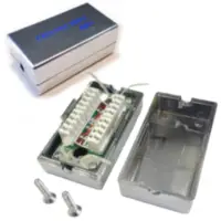 Caja De Empalme Conexion Cable Red Utp Cat 5E Caja De Empalme Conexion Cable Red Utp Cat 5E