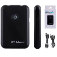  Receptor Y Emisor De Audio Via Bluetooth A Miniplug Stereo 3.5Mm Belsic