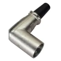 Ficha Canon 3 Pines Macho A Cable 90 Grados Ficha Canon 3 Pines Macho A Cable 90 Grados