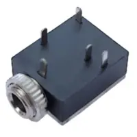 Conector Ficha Miniplug 3,5 Jack Hembra Estereo Plastico P/Circ Con Corte Y Acrilico Conector Ficha Miniplug 3,5 Jack Hembra Estereo Plastico P/Circ Con Corte Y Acrilico