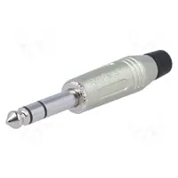 Conector Ficha Estereo Plug 6,5 Macho Metal Amphenol Niquelado Conector Ficha Estereo Plug 6,5 Macho Metal Amphenol Niquelado