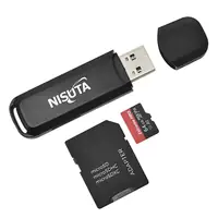 Lector Usb Para Tarjetas Micro-Sd Y Sd Nisuta 3.0