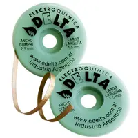 Malla Desoldante Rollo De 2,5Mm X 1,50Mts Malla Desoldante Rollo De 2,5Mm X 1,50Mts