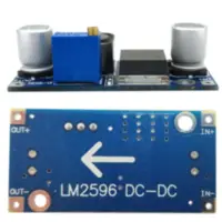 Modulo Placa Dc-Dc Step-Down De 3/35V A 1,25/30V Reg 3A Max Lm-2596 Pldc100 