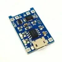 Modulo Placa Dc-Dc TP4056 Cargador 18650 entrada MicroUSB