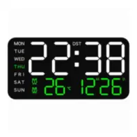 Reloj Pared Digital Led Pared Numeros Grandes 21,5 x 11 cm Reloj Pared Digital Led Pared Numeros Grandes 21,5 x 11 cm