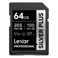 Memoria SD 64Gb Lexar SDXC SILVER PLUS UHS-I Memoria SD 64Gb Lexar SDXC SILVER PLUS UHS-I