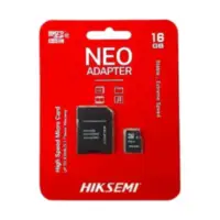 Memoria MicroSD 16Gb Hiksemi NEO CL10 C/Adaptador