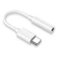 Cable Usb-C Macho A Miniplug 3,5Mm Hembra 10Cm Cable Usb-C Macho A Miniplug 3,5Mm Hembra 10Cm