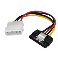 Cable Sata Power (Molex Macho A Sata Hembra) Con Traba