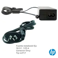 Fuente 19,5 V 3,33 A Belsic 24220/24209 Cargador P/Notebook Ficha 4,8 X 1,7 Mm