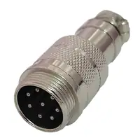 Ficha Conector Gx16 8 Pines Macho Aviacion A Cable Ficha Conector Gx16 8 Pines Macho Aviacion A Cable