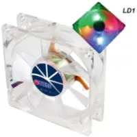 Fan 80Mm Molex 25Mm Espesor 2500Rpm Buje Titan Fan 80Mm Molex 25Mm Espesor 2500Rpm Buje Titan