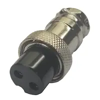 Ficha Conector Gx16 2 Pines Hembra Aviacion A Cable Ficha Conector Gx16 2 Pines Hembra Aviacion A Cable