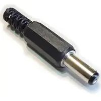 Ficha Dc Hueco 5,5 X 2,5 X 14 Mm Plug Macho Ficha Dc Hueco 5,5 X 2,5 X 14 Mm Plug Macho