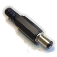 Ficha Dc Hueco 5,5 X 2,1 X 9,5 Mm Plug Macho Ficha Dc Hueco 5,5 X 2,1 X 9,5 Mm Plug Macho