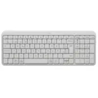 Teclado Bluetooth Logitech K250 Compacto Espanol Blanco