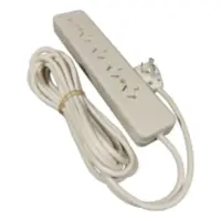 Zapatilla 4 Tomas Cable 5M Beige Doble Norma Zapatilla 4 Tomas Cable 5M Beige Doble Norma