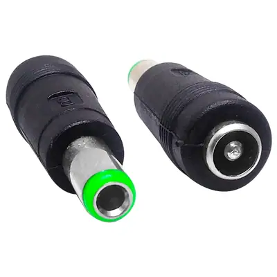 Detalles accesorios de Adaptador Dc Hueco 5,5 X 2,5 Mm Hembra A 6,3 X 3,0 Mm Macho