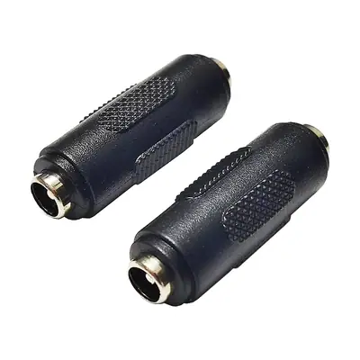 Vista lateral de Adaptador Dc Hueco 5,5 X 2,1 Mm Hembra-Hembra