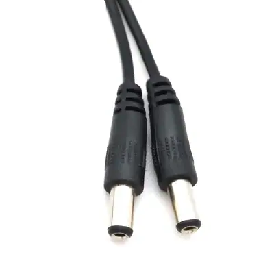 Detalles accesorios de Adaptador Dc Hueco 5,5 X 2,1 Mm Hembra A 2 Machos (Pulpito)